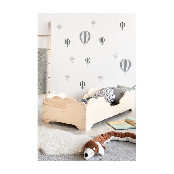 Letto per bambini in legno di pino BOX 10, 90 x 200 cm Mila Box 10 - Adeko-image-1