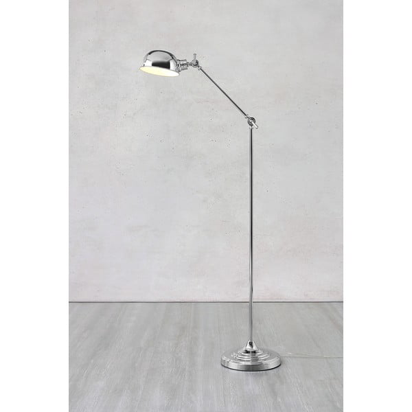 Lampada da terra in argento (altezza 143 cm) Portland - Markslöjd-image-2