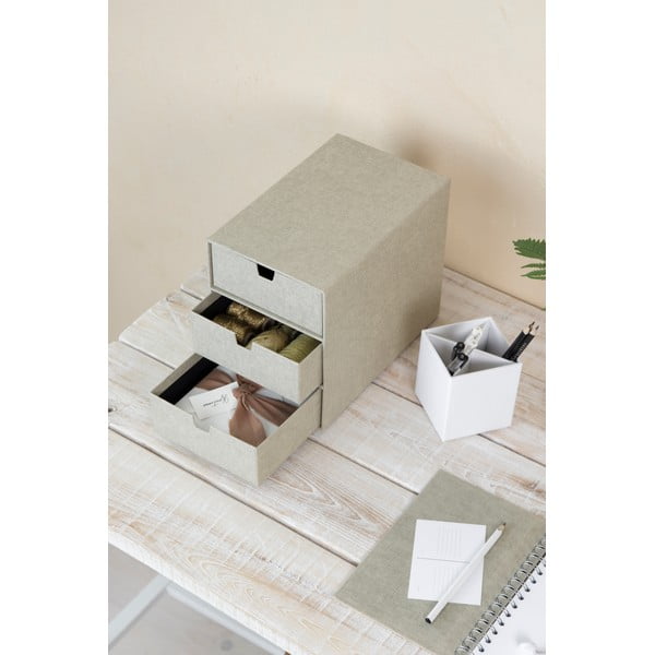 Organizer per cassetti in cartone Ingrid - Bigso Box of Sweden-image-3