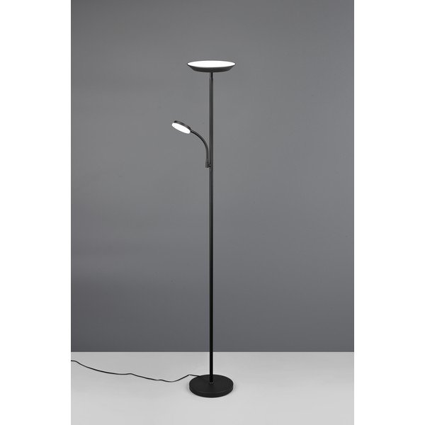 Lampada da terra nera (altezza totale 178 cm) Specter – Reality-image-3