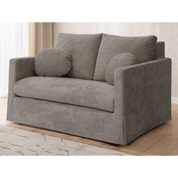 Divano grigio 140 cm Paphos – Ropez-image-3