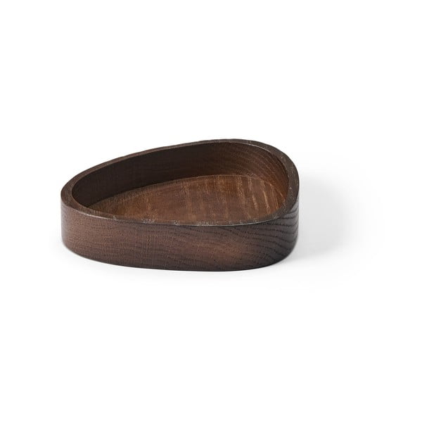 Scatola decorativa marrone in legno 14x12,5x3 cm Curve S – LIND DNA