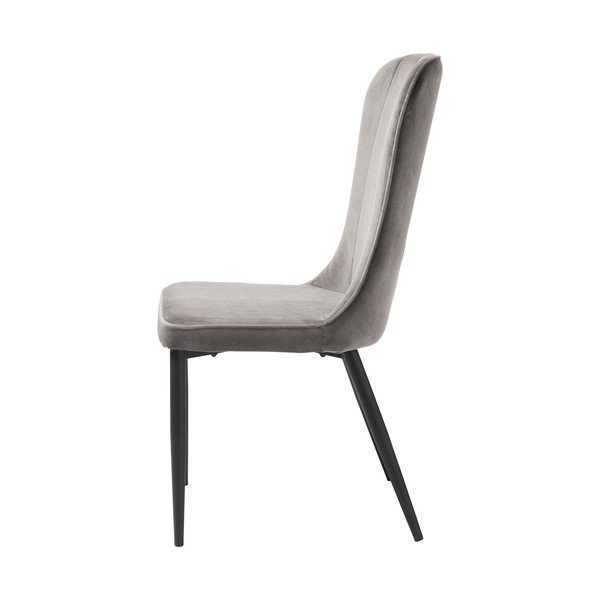 Sedia da pranzo Hudson grigia - Unique Furniture-image-3