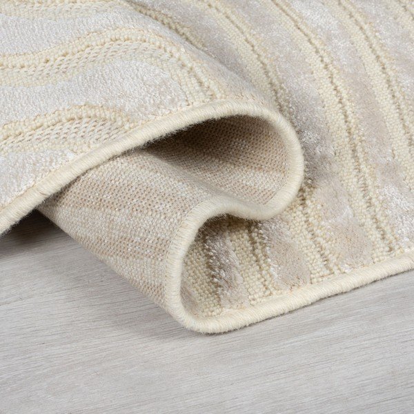 Tappeto beige in lana 80x230 cm Channel - Flair Rugs-image-4