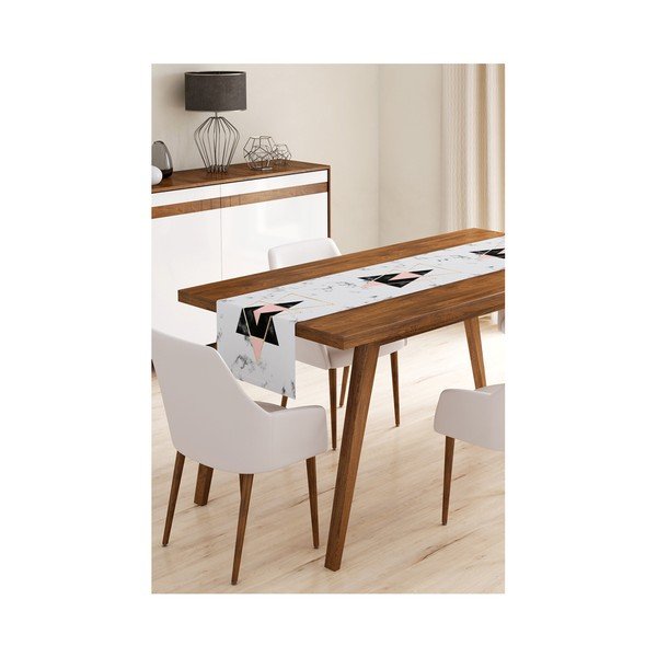 Runner da tavola in microfibra di marmo, 45 x 145 cm - Minimalist Cushion Covers