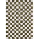 Tappeto verde scuro/crema 120x170 cm Grida - ESTE