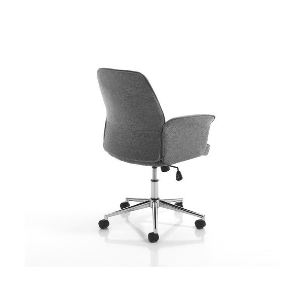 Sedia da ufficio grigia, altezza 100 cm Dony - Tomasucci-image-2