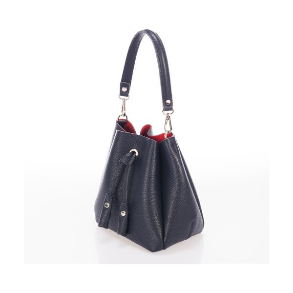 Borsa in pelle blu Acca - Giorgio Costa-image-2