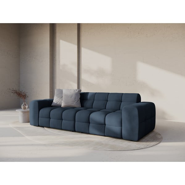 Divano blu scuro 255 cm Kendal – Micadoni -image-1