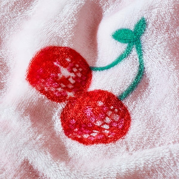 Coperta rosa in micropile 200x240 cm Disco Cherries – Catherine Lansfield-image-2
