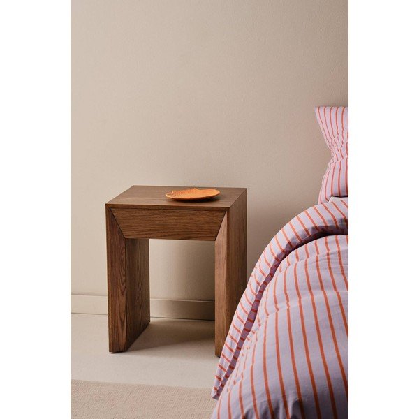 Comodino colore naturale scuro con effetto noce Sunnemo – Jotex-image-1