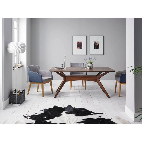 Tavolo da pranzo in legno di noce Helga, 180 x 95 cm - sømcasa-image-3