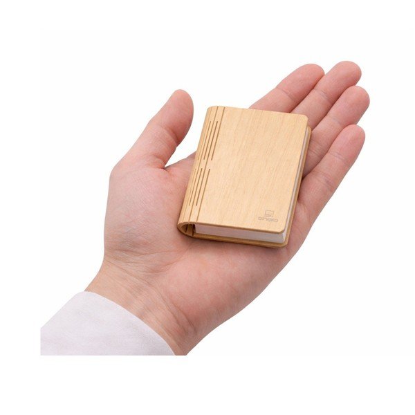 Decorazione luminosa di colore naturale con ricarica USB portatile BookLight – Gingko