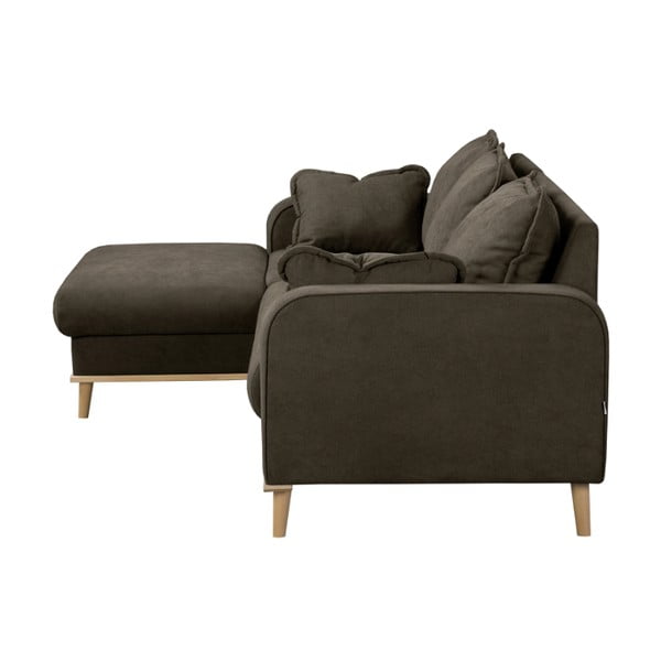 Divano angolare marrone (angolo sinistro) Beata - Ropez-image-4