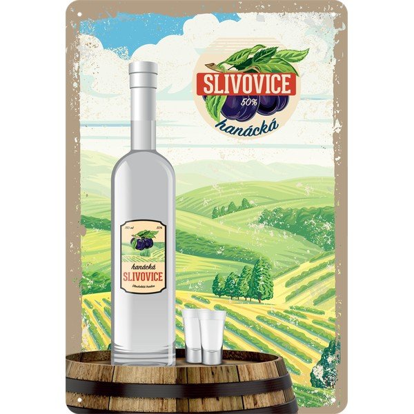 Insegna in metallo 20x30 cm - Postershop