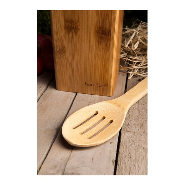 Set di utensili da cucina in bambù con supporto per ravioli - Bambum-image-2