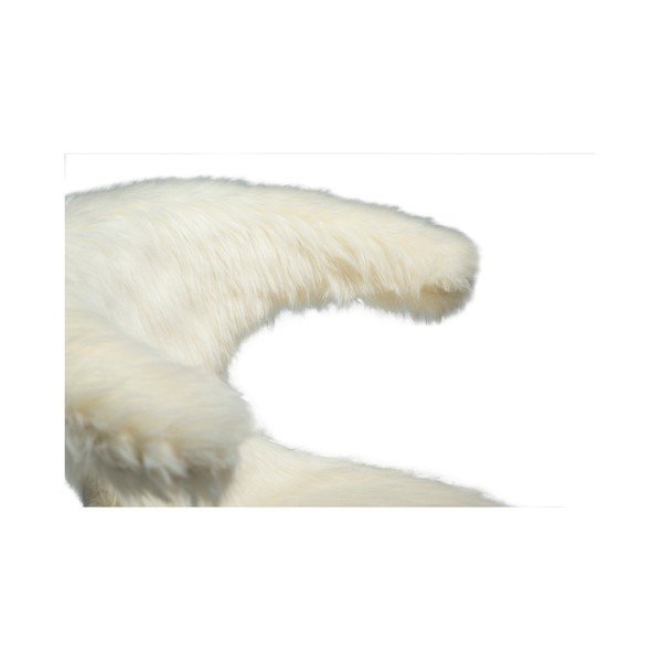 Sedia bianca con seduta in similpelle Flair - DAN-FORM Denmark-image-3