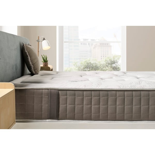 Materasso termoregolatore bifacciale in schiuma dura/media 140x200 cm HEXAFLEX GEL - Moonia-image-1