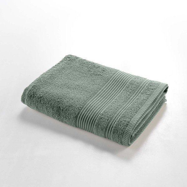Asciugamano tipo terry color salvia in cotone 70x130 cm Tendresse – douceur d'intérieur
