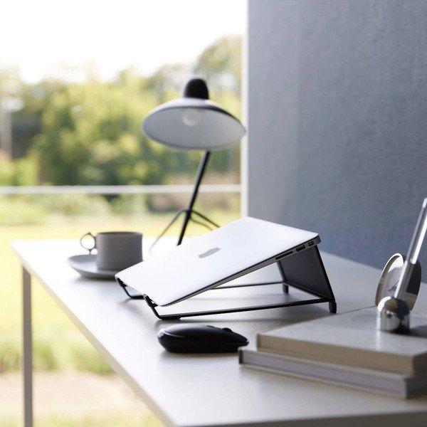 Supporto per laptop nero in metallo Tower – YAMAZAKI-image-2