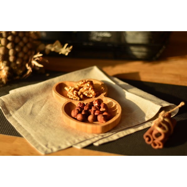 Vassoio in bambù 10x18 cm - Hermia-image-1