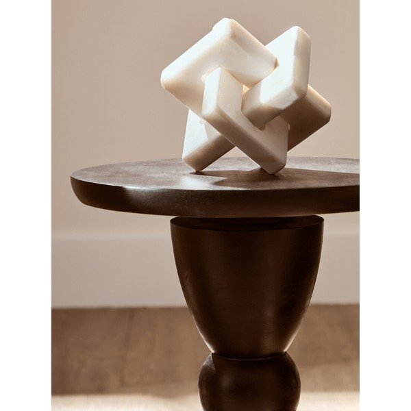 Statuetta in marmo (altezza totale 12,5 cm) Nason – Premier Housewares-image-1
