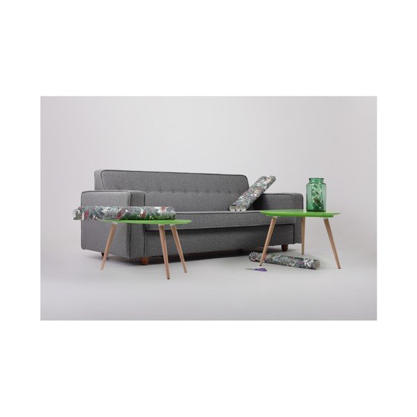 Divano letto a tre posti Custom Form Zugo in grigio - CustomForm-image-4