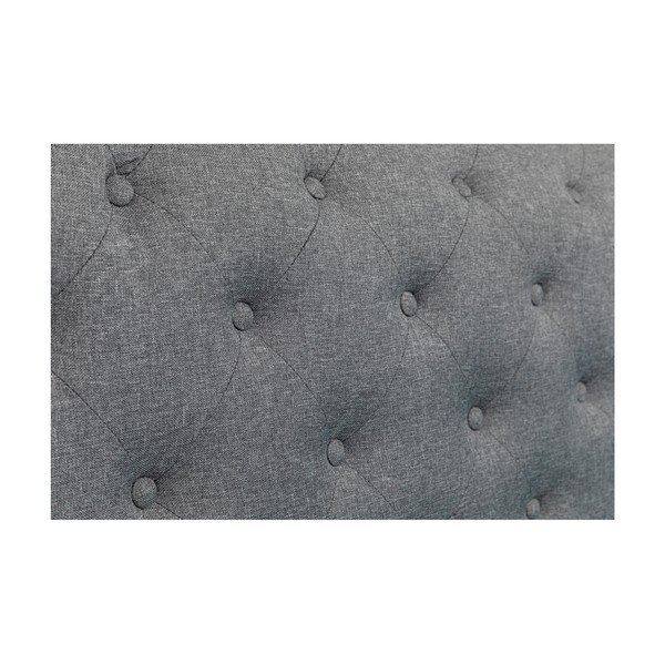 Letto matrimoniale grigio Ringsted, 160 x 200 cm - Chez Ro-image-4