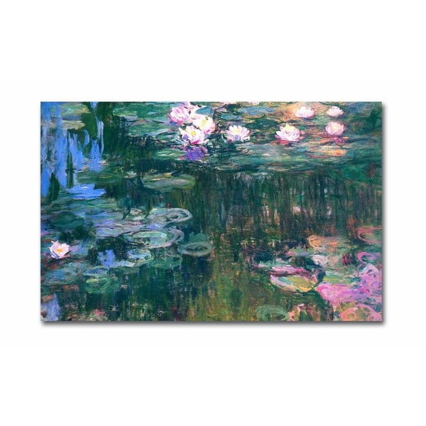 Riproduzione murale su tela, 45 x 70 cm Claude Monet - Wallity