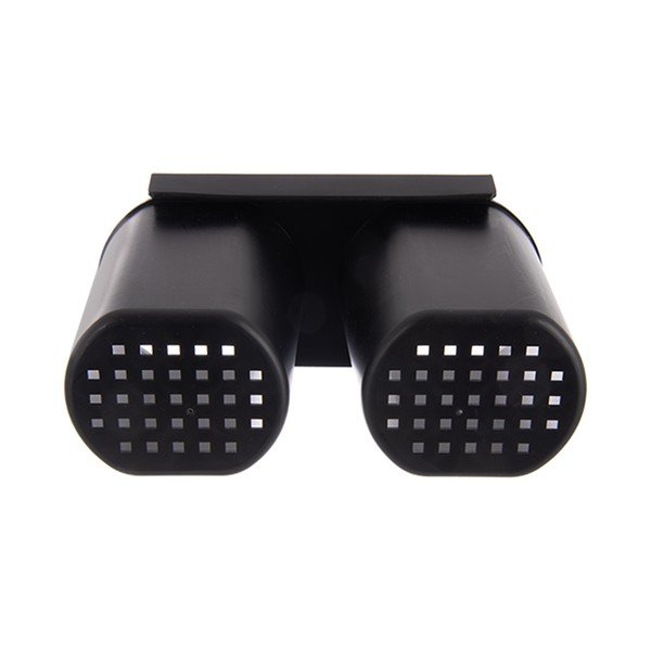 Scolapiatti bianco e nero in metallo 41,5x17 cm Deluxe – Orion-image-3