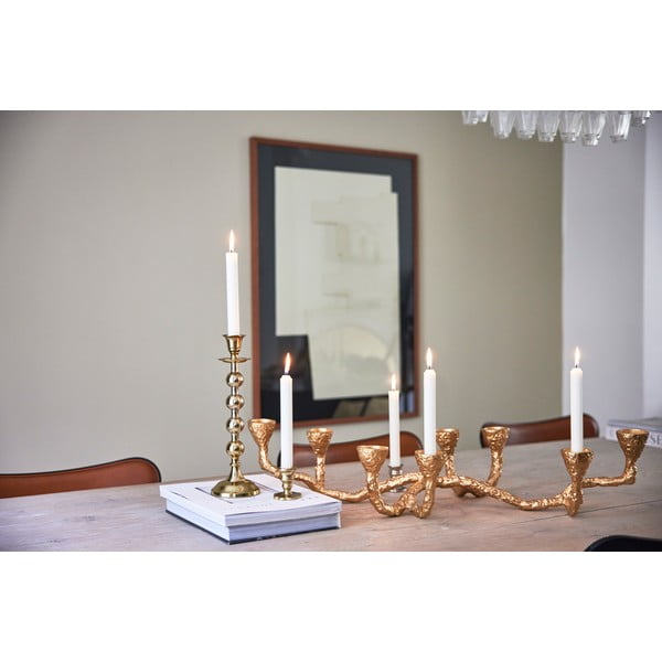 Portacandele in metallo color oro - Bahne & CO-image-4
