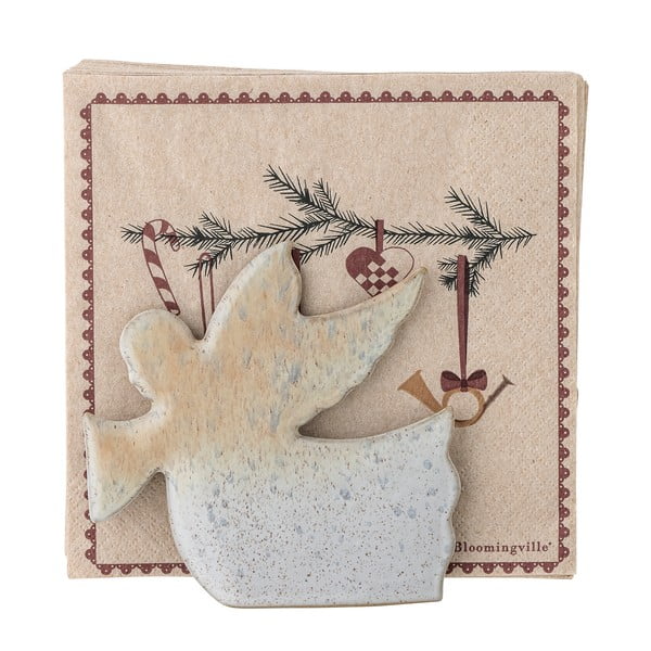 Portatovaglioli in gres Cherub – Bloomingville-image-2