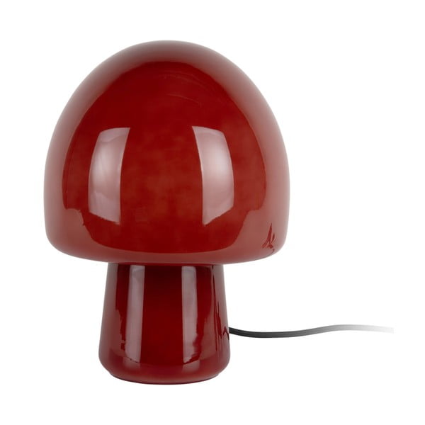 Lampada da tavolo rossa (altezza totale 27 cm) Gozar  – Leitmotiv