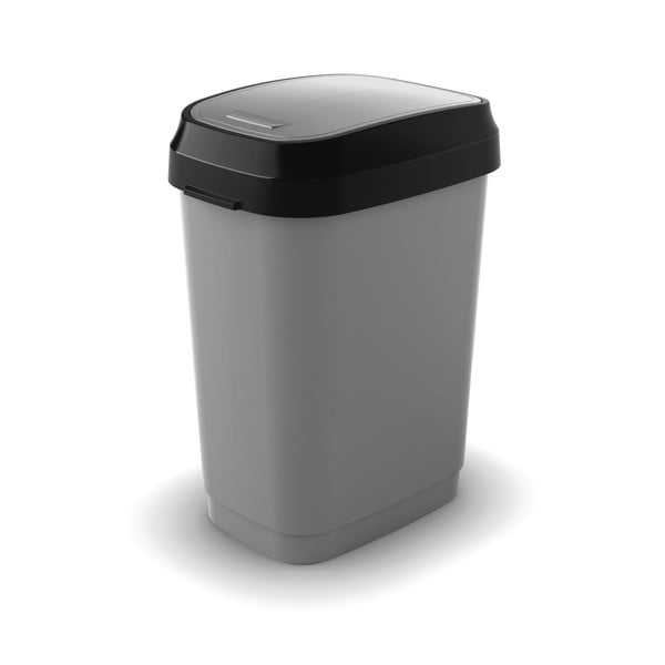 Cestino per la spazzatura grigio 25 l Dual Swing Bin M – KIS