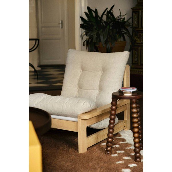 Tavolino rotondo in mango massiccio ø 30 cm Carbis – Jotex-image-2