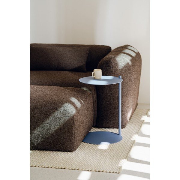 Tavolino rotondo in acciaio 41x40 cm Ande – noo.ma-image-1