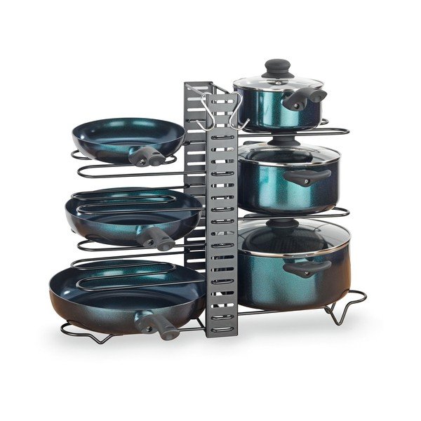 Organizer per padelle in metallo – Wenko-image-1