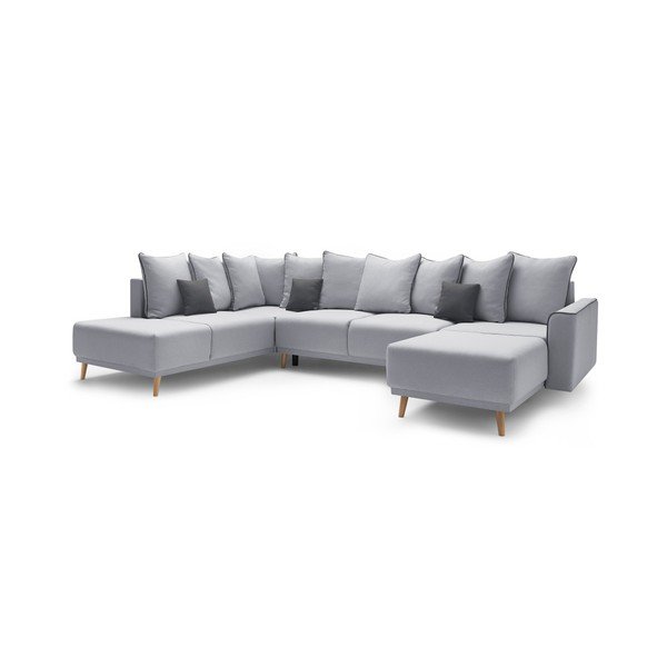 Divano letto a U Panoramique XXL Mola, angolo destro - Bobochic Paris-image-3