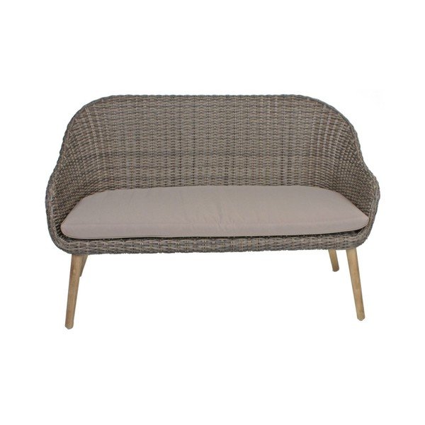 Sedia da giardino in legno marrone Pueblo - Garden Pleasure-image-3