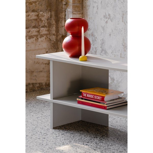 Vaso rosso in ceramica (altezza totale 36 cm) Tuga – noo.ma-image-1