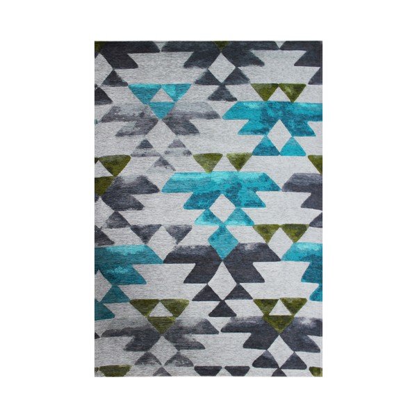 Eco Rugs Tria Beige Aqua, 80 x 300 cm - Eko Halı