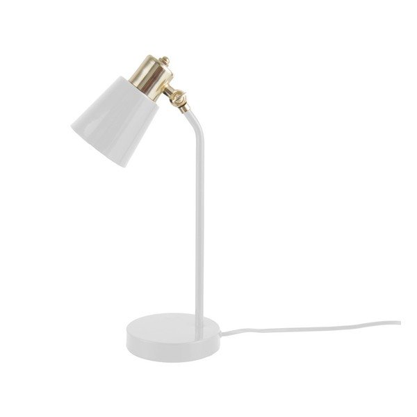 Bílá stolní lampa Leitmotiv Classic