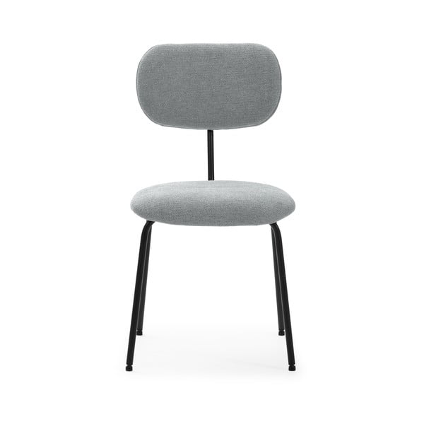 Sedie da pranzo in set in grigio chiaro 4 pz Dash – Marckeric-image-2