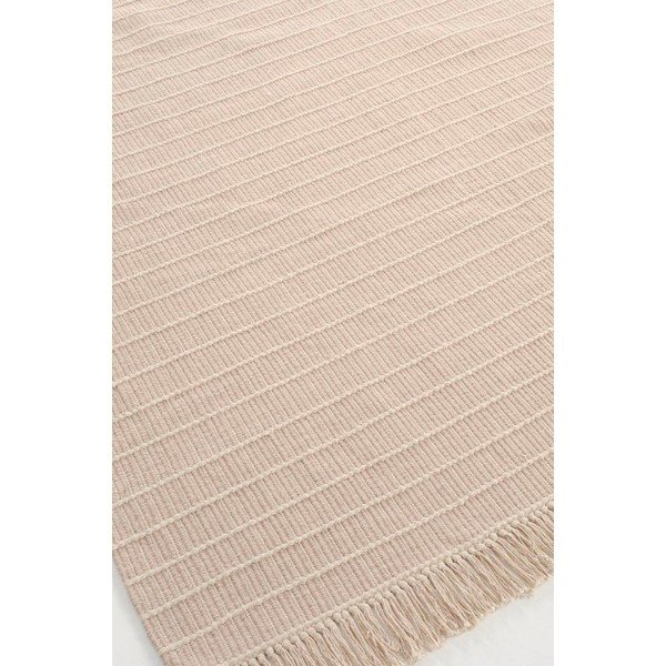 Passatoia beige in cotone tessuta a mano 80x150 cm Irma – Jotex-image-4