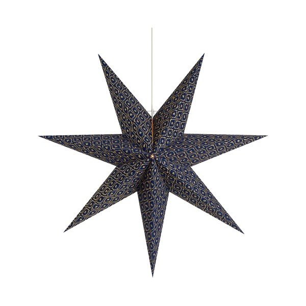 Decorazione luminosa natalizia blu scuro da appendere Baroque - Markslöjd