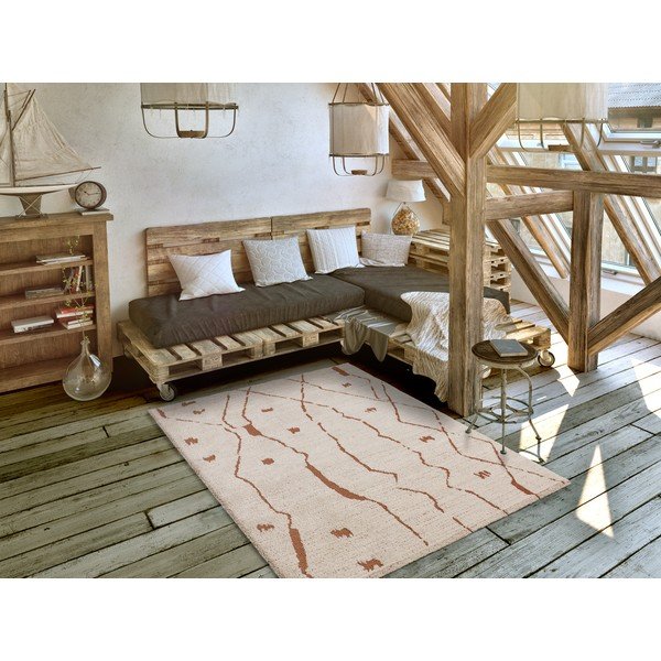 Tappeto beige , 160 x 230 cm Kish - Universal-image-1