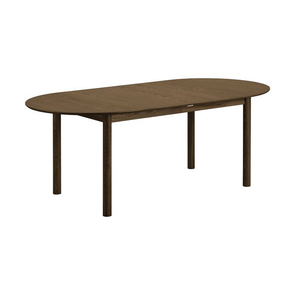 Tavolo da pranzo con effetto rovere allungabile con estensione Bundaberg – House Nordic