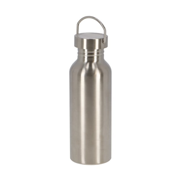 Bottiglia in acciaio inox color argento 650 ml - Esschert Design-image-1