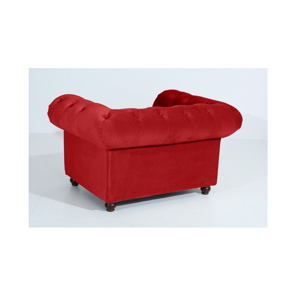 Poltrona rossa Orleans Velvet - Max Winzer-image-3