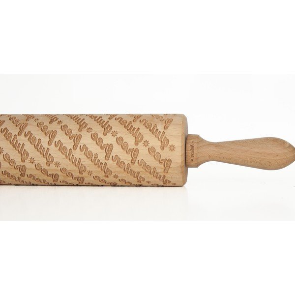 Rullo per pasta in legno goffrato Gluten Free - Valek-image-1